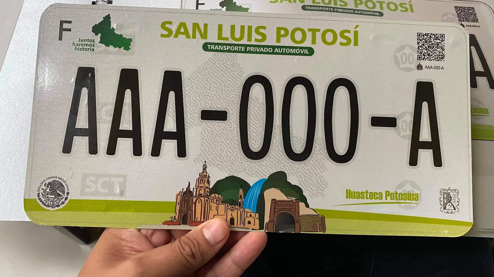 nuevas placas y licencias para SLP